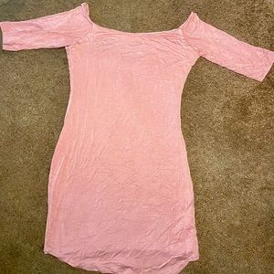 Pink bodycon dress💕💗💞